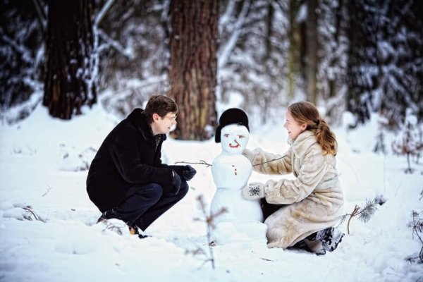 Зимняя фотосессия для двоих