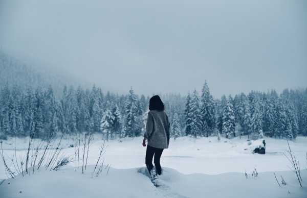 Зима одиночество