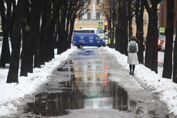 Потепление в городе
