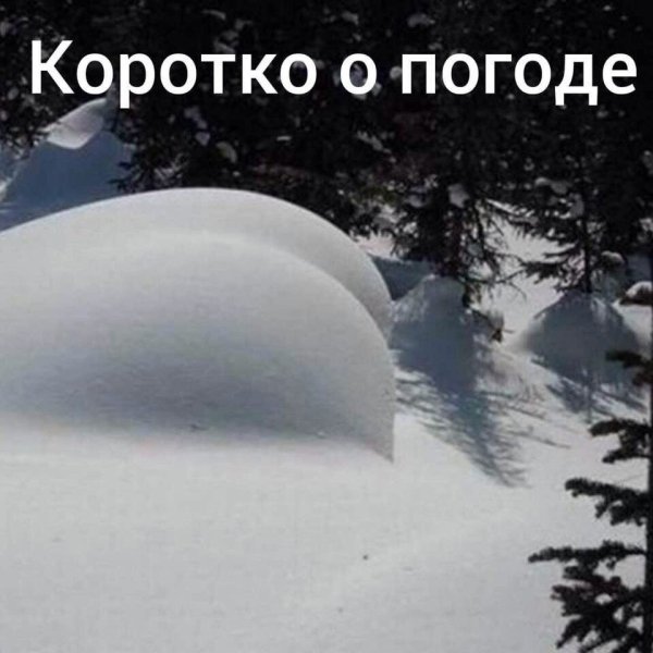 Коротко о погоде