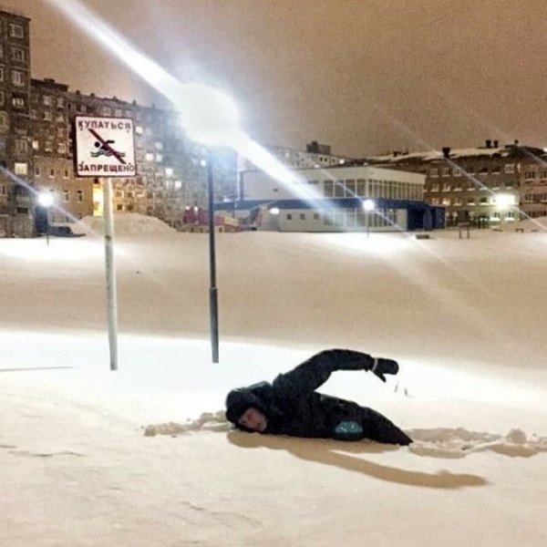 Приколы про снегопад
