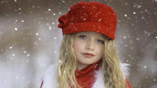 Девочка зима