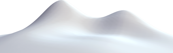 Сугробы на прозрачном фоне