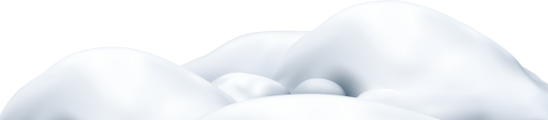 Снег сугроб без фона