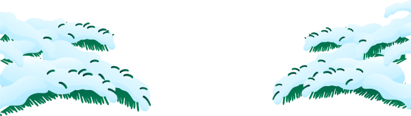 Сугроб на белом фоне