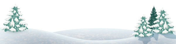 Сугробы снега на прозрачном фоне