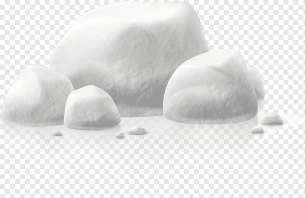 Кусок снега