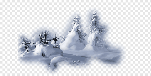 Зимний клипарт без фона