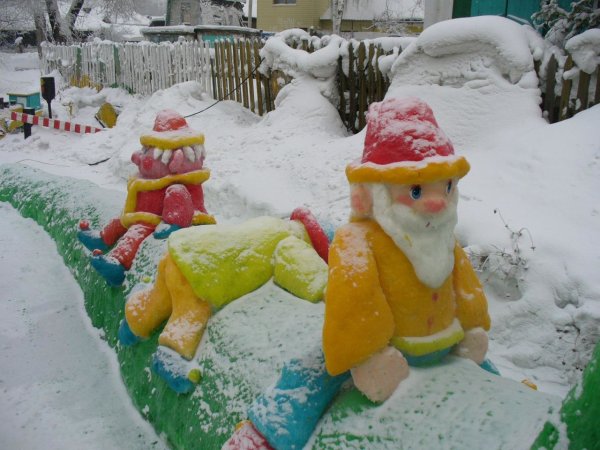 Снежные городки в ДОУ