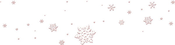 Россыпь снежинок на прозрачном фоне