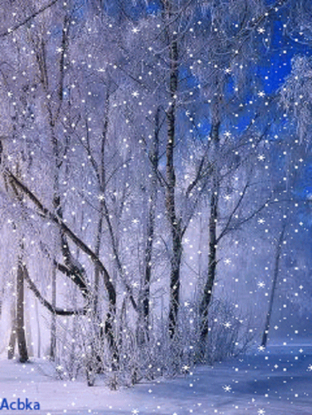 Зимняя анимация