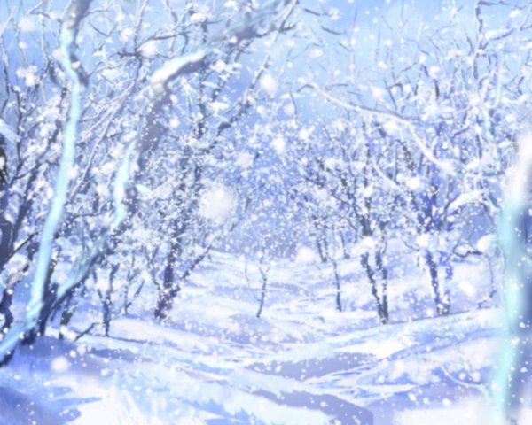 Снег идет анимация