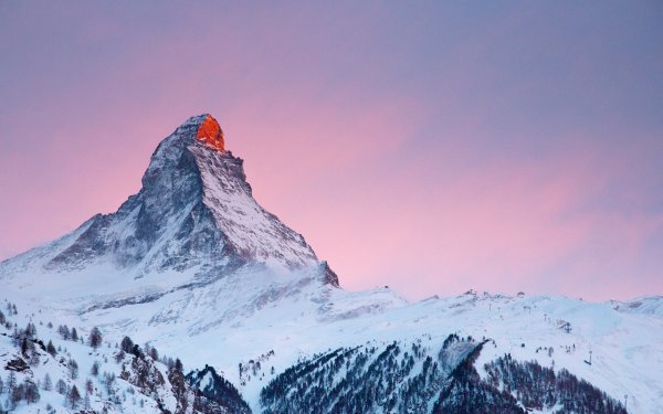 Вершина Альп Маттерхорн