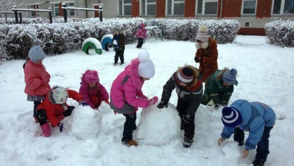 Зимние забавы для детей - 135 фото
