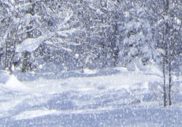Зимние явления снег