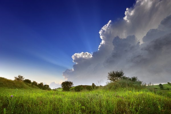 Красивая природа Малооблачно солнечно