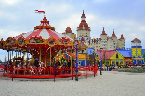 Парк богатырь Сочи парк аттракционов