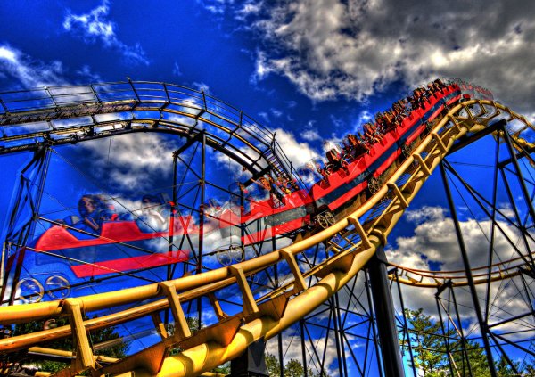 Электросталь парк аттракционов американские горки