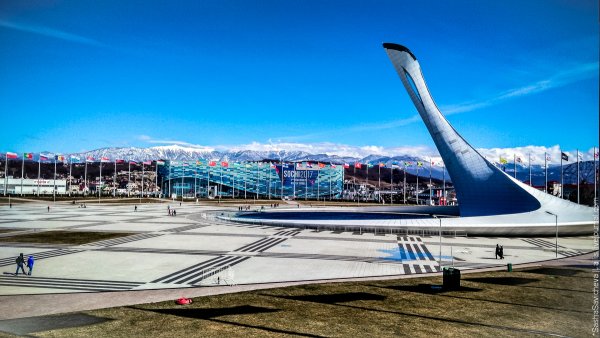 Олимпийский парк Сочи щима