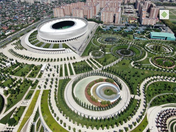 Сергей Галицкий парк в Краснодаре