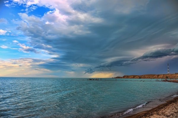 Казахстан Балхаш море