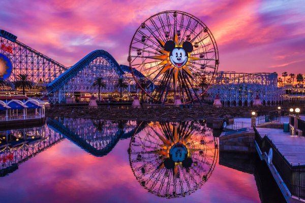 Диснейленд Анахайм аттракционы