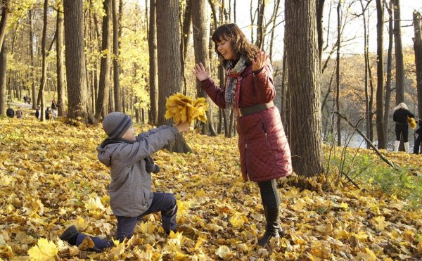 Осенниеррогулки с детьми