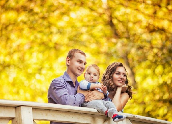 Семейная фотосессия в парке