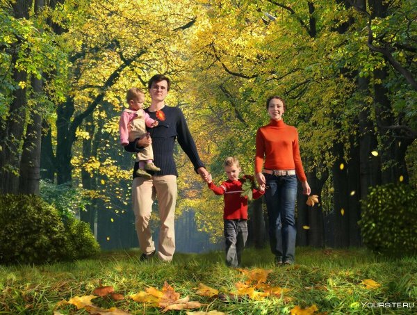 Гулять в парке