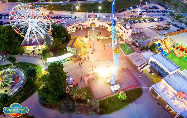 Парк аттракционов Magic Park в Салониках