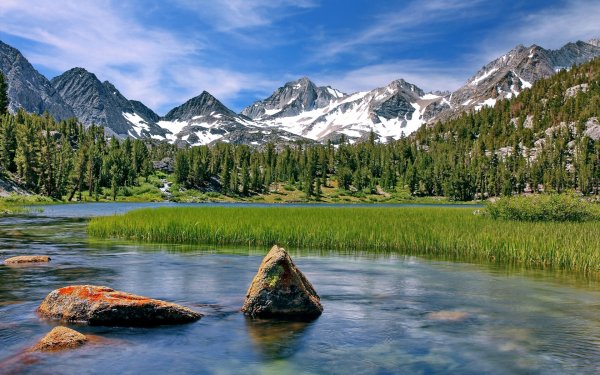 Моунтан горы озеро