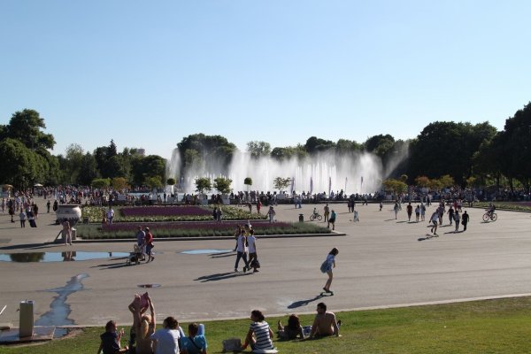 Парк Горького в 1999