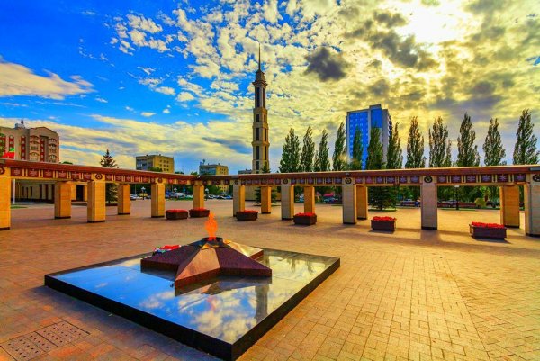 Мемориальный парк Победы в Казани
