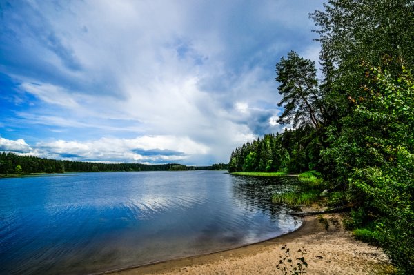 Голубое озеро Селигер