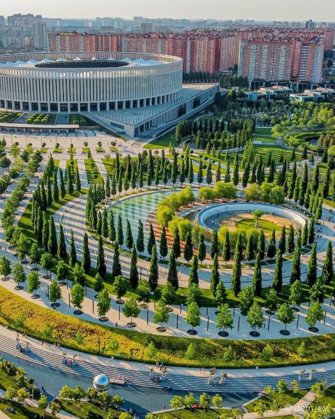 Парк Галицкого в Краснодаре 2022
