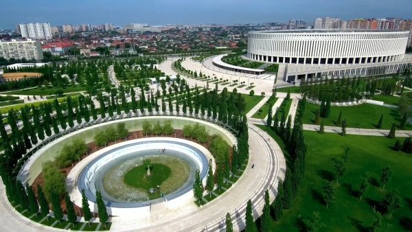 Стадион Краснодар парк Галицкого