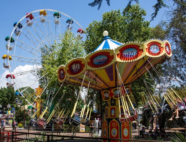 Парк Ривьера Сочи аттракционы