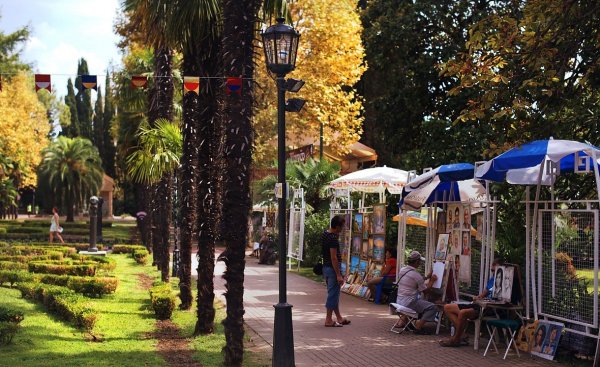 Курортный парк Ривьера Сочи