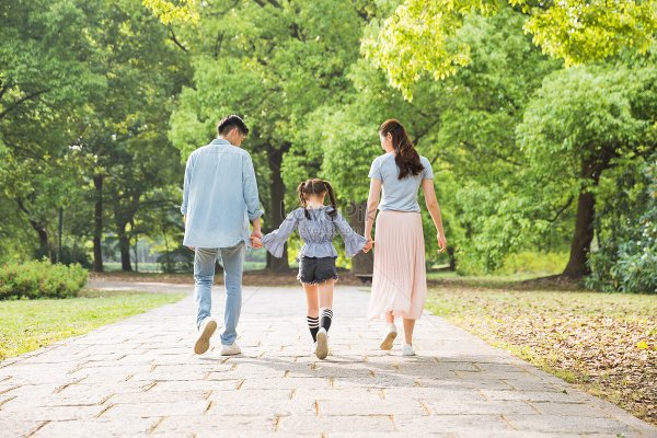 Прогулки по парку дети с родителями