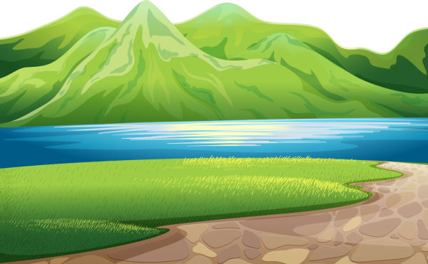 Мультяшный ландшафт