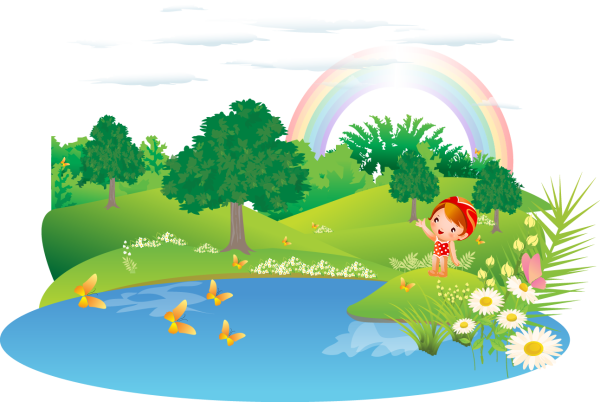 Водоем вектор