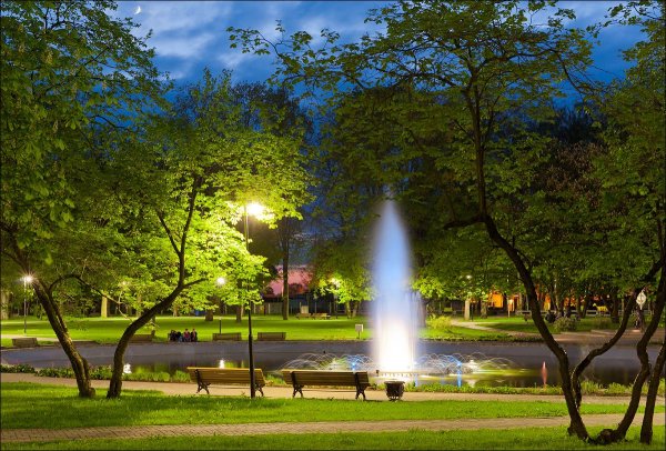 Парк Дубровина Даугавпилс