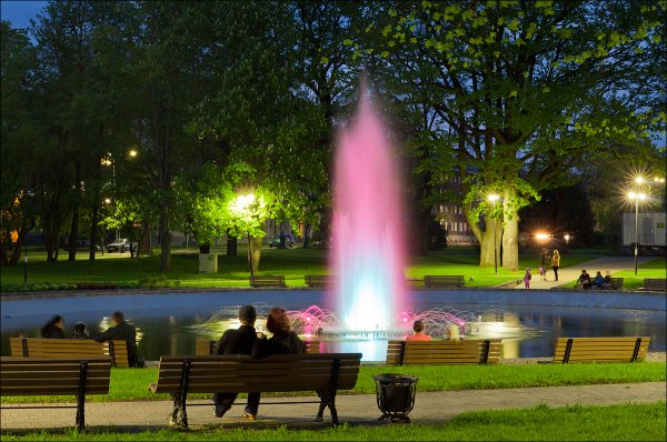 Дубровинский парк Даугавпилс