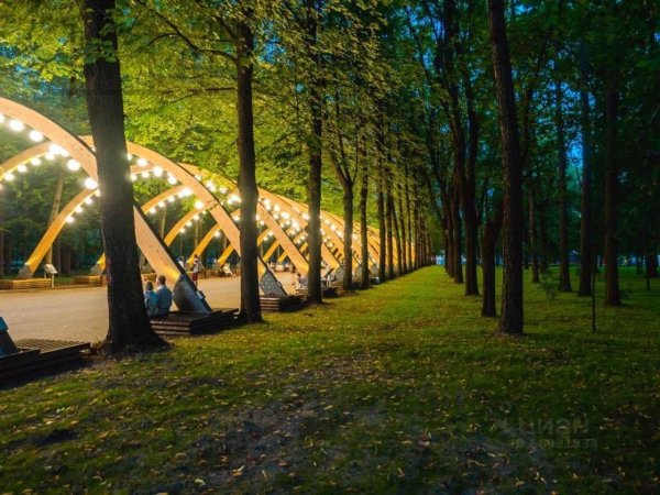 Парк Сокольники Центральная аллея