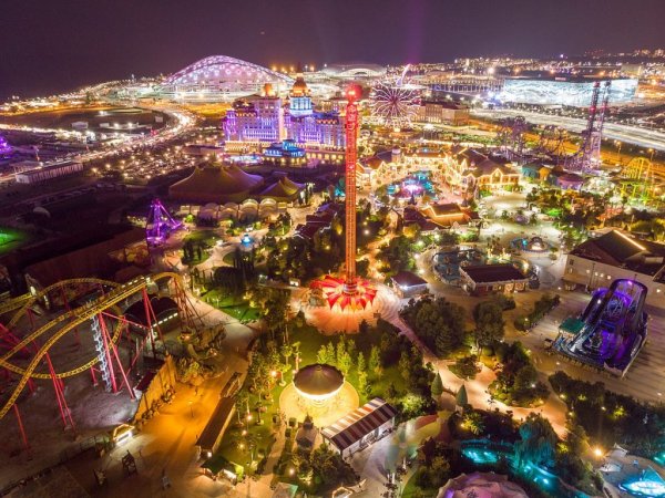 Олимпийский парк Адлер аттракционы