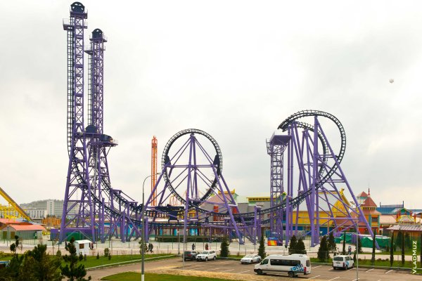 Американские горки в Адлере Олимпийский парк