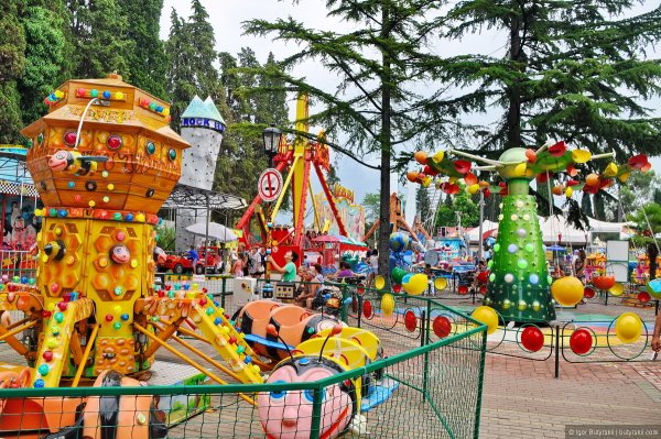 Парк Ривьера Сочи аттракционы