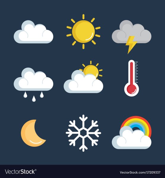 Символы погодных условий