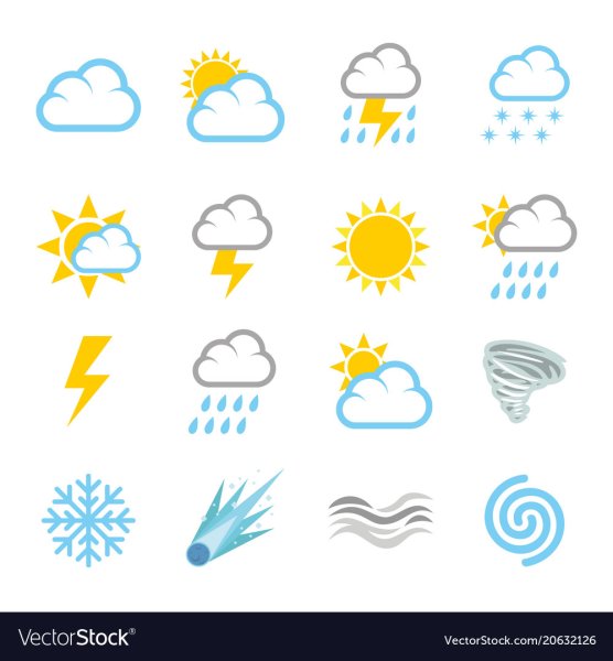 Погодные пиктограммы