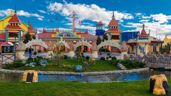 Парк богатырь Сочи парк аттракционов